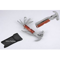 Emergency Survival Pocket Stainless Wood handle Multi-tool Claw Hammer